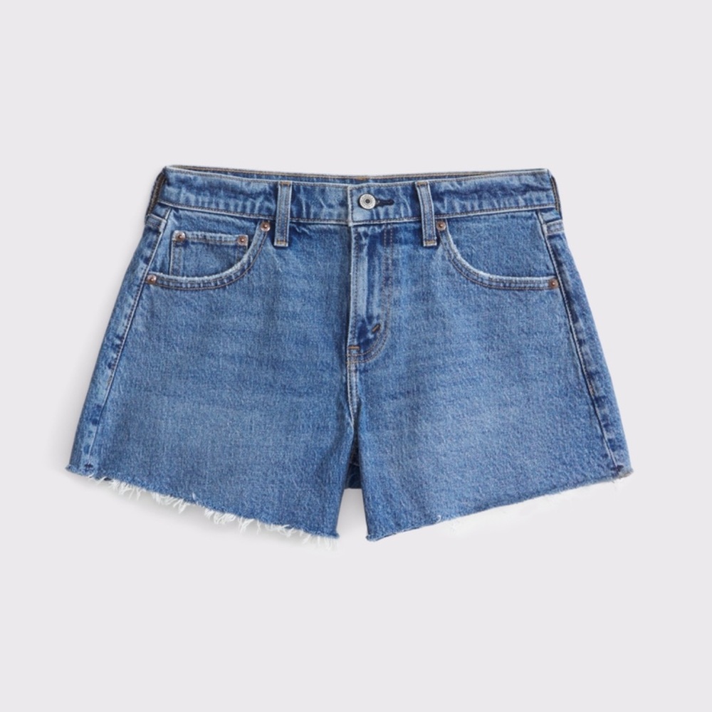 Abercrombie Curve Love Jean Shorts